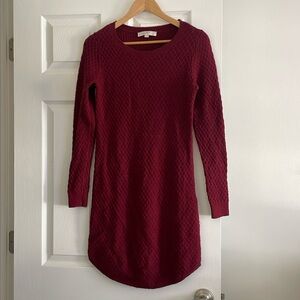 Loft long sleeve sweater dress